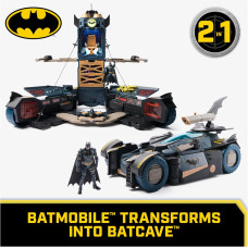 Игровой набор Бэтмен и бэтмобиль DC Comics Batman Ultimate Transforming Batmobile Playset