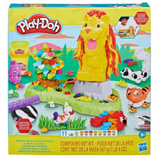 Творческий игровой набор Play Doh Growin Mane Lion and Friends