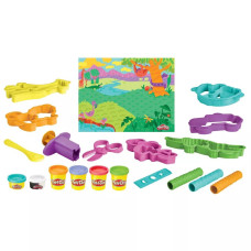 Творческий игровой набор пластилина Play Doh Wild Animals Safari Toolset