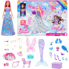 Адвент календарь Барби Barbie Advent Calendar  24 Surprise Including Unicorn