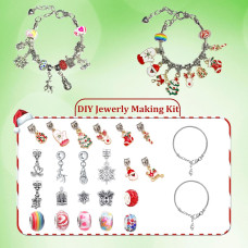 Адвент  календарь Christmas Advent Calendar Charm Bracelet Set