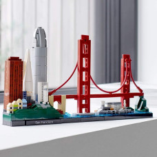 Конструктор Лего Сан Франциско Lego 21043 Architecture Skyline San Francisco