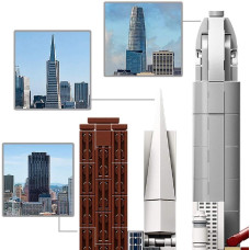 Конструктор Лего Сан Франциско Lego 21043 Architecture Skyline San Francisco