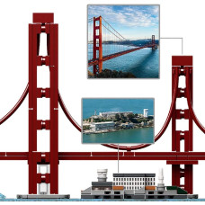 Конструктор Лего Сан Франциско Lego 21043 Architecture Skyline San Francisco