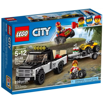 Конструктор Лего Гоночна команда LEGO 60148 City Great Vehicles ATV Race Team