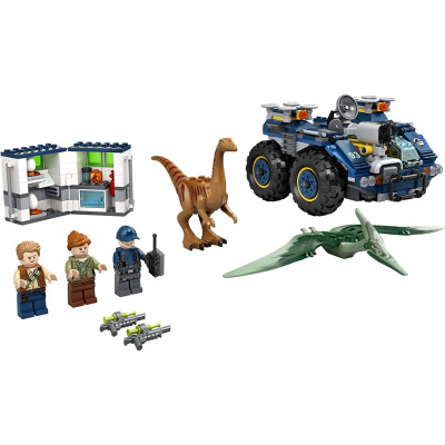 Конструктор Лего Втеча галліміма і птеранодона LEGO Jurassic World Gallimimus Breakout 75940