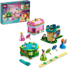 Конструктор Лего Чарівні творіння Аврори Меріди і Тіани LEGO Disney Aurora Merida and Tiana s 43203