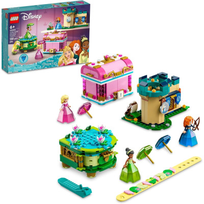 Конструктор Лего Волшебные творения Авроры Мериды и Тианы LEGO Disney Aurora Merida and Tiana s  43203