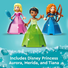 Конструктор Лего Чарівні творіння Аврори Меріди і Тіани LEGO Disney Aurora Merida and Tiana s 43203