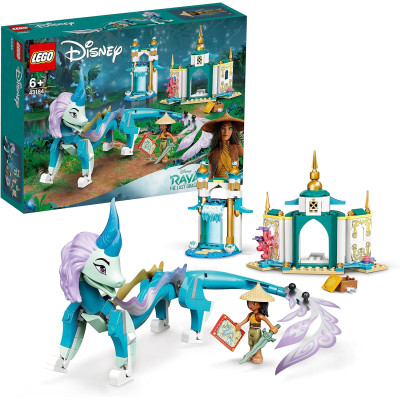 Конструктор Лего Рая і дракон Сісу LEGO Disney Princess Raya and Sisu Dragon 43184