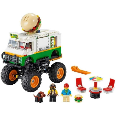 Конструктор Лего Вантажівка Монстр Бургер LEGO Creator 3in1 Monster Burger Truck Set 31104