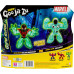 Фігурки Стретч Антистрес Heroes of Goo Jit Zu Marvel Glow Surge Spider Verse Super Collider Pack