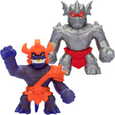 Фигурки тянучки Блейзагон и Коруптагон Heroes of Goo Jit Zu Blazagon VS Squishy Corruptagon Versus Pack