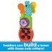 Навчальна іграшка конструктор конструктор гусениця MEGA BLOKS Fisher Price Building Blocks Train HKN44