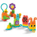 Навчальна іграшка конструктор конструктор гусениця MEGA BLOKS Fisher Price Building Blocks Train HKN44