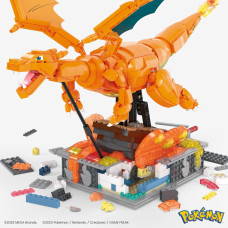 Конструктор Механічний Чаризард з рухами MEGA Pokémon Action Figure Motion Charizard Pokemon