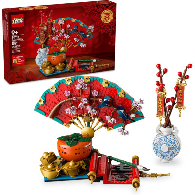 Конструктор Лего Талісман удачі Весняний фестиваль LEGO Spring Festival Good Fortune 80117