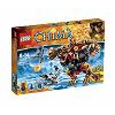 Конструктор Лего Грохочущий медведь Блавдика LEGO Legends Chima Mammoth's Frozen Stronghold 70225
