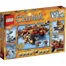 Конструктор Лего Грохочущий медведь Блавдика LEGO Legends Chima Mammoth's Frozen Stronghold 70225