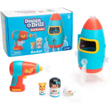 Развивающая игрукша Ракета Educational Insights Design Drill Bolt Buddies Rocket
