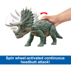 Фигурка Динозавр Трицератопс Jurassic World Gigantic Trackers Triceratops HTK79
