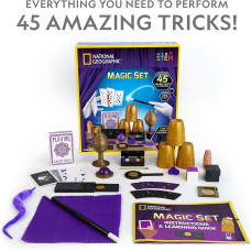 Магический Научный набор National Geographic Kids Magic Set  45 Magic Tricks for Kids