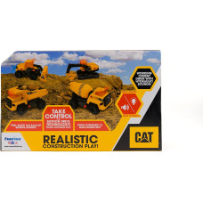 Інтерактивна машинка Бетономішалка CAT Construction Toys 11 5 Power Haulers 2 0 Cement Mixer
