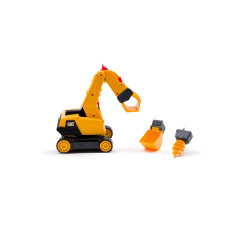 Іграшкова машинка Екскаватор CAT Construction Toys Power Switch Crew
