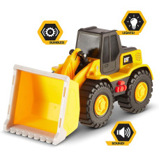 Іграшкова машинка Вантажівка CAT Construction Toys 10 Tough Machines Toy Front Loader