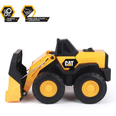 Іграшкова машинка Навантажувач CAT Construction Toys Steel Wheel Loader 16