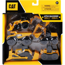 Набір іграшкових машинок Cat Construction Little Machines 5 Pack Great Cake Toppers