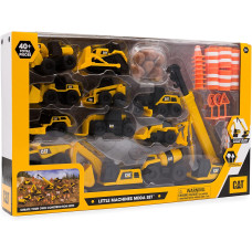 Ігровий набір машинок Будівельний майданчик CAT Construction Toys Little Machines Mega Set