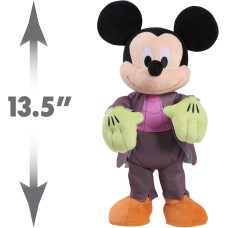 Мягкая интерактивная игрушка Микки Маус Disney Seasonal Zombie Mickey Mouse Halloween 13 5 inch Feature Plush