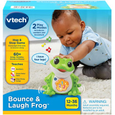 Навчальна іграшка жаба VTech Bounce and Laugh Frog Learning Toy for Toddlers