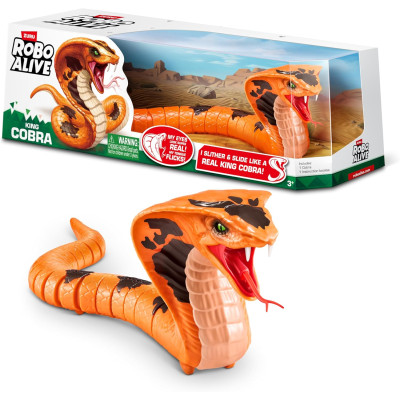 Интерактивная игрушка Королевская кобра Robo Alive King Cobra by ZURU