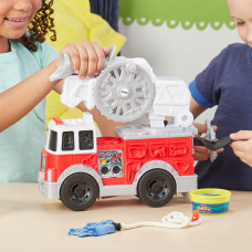 Игровой набор Пожарная машина и пластилин Play Doh Wheels Fire Truck Toy Vehicle Set E6103