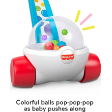 Розвиваюча іграшка Каталка Fisher Price Baby Toddler Toy Corn Popper Blue