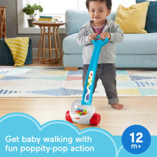 Розвиваюча іграшка Каталка Fisher Price Baby Toddler Toy Corn Popper Blue