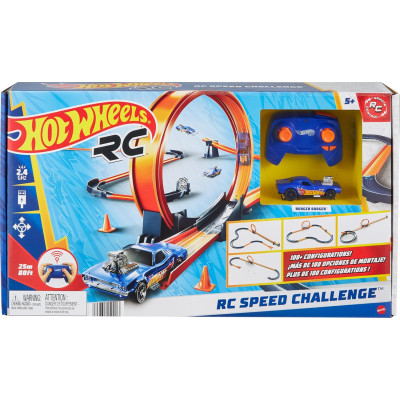 Набір іграшкових машинок Hot Wheels Toy Car RC Set with 1 64 Scale RC HXX45