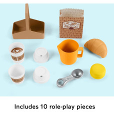 Музыкальный игровой набор Кофе машинка  Fisher Price Laugh  Learn Coffee Café Musical Playset