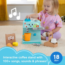 Музыкальный игровой набор Кофе машинка  Fisher Price Laugh  Learn Coffee Café Musical Playset