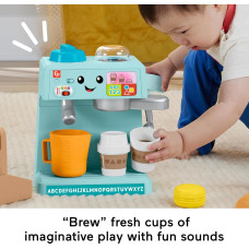 Музыкальный игровой набор Кофе машинка  Fisher Price Laugh  Learn Coffee Café Musical Playset