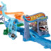 Набір для гонок іграшкових машинок Hot Wheels RacerVerse Jurassic World Crash Splash JFP32