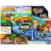 Набір для гонок іграшкових машинок Hot Wheels RacerVerse Jurassic World Crash Splash JFP32