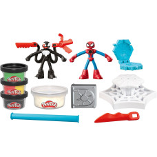 Набір для творчості Людина павук Play Doh Marvel Spider Man Launch Slice Battle