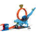 Ігровий набір Полювання Тірекса Hot Wheels City T Rex Loop And Stunt Playset HNP77