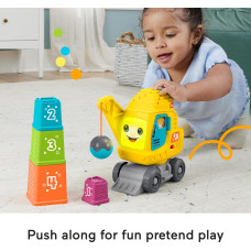 Интерактивная обучающая игрушка Fisher Price Baby  Toddler Learning Toy Count and Stack Crane