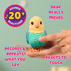 Інтерактивна іграшка пташка Little Live Pets My Really Real Talking Bird Toy and Cage Indie