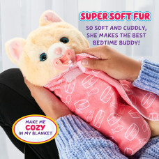 Интерактивная плюшевая игрушка Котенок Джинджер Little Live Pets Cozy Dozys Ginger The Pet Cat Toy