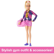 Кукла Барби гимнастка Barbie Gymnastics Doll and Accessorie